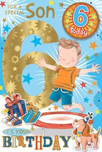 Xpress Yourself 6 Pack Cards C75 Son Age 6