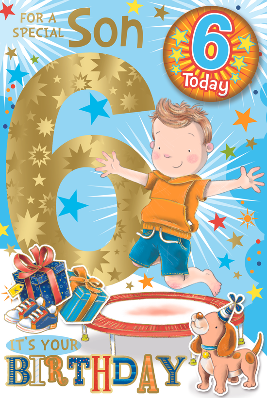 Xpress Yourself 6 Pack Cards C75 Son Age 6