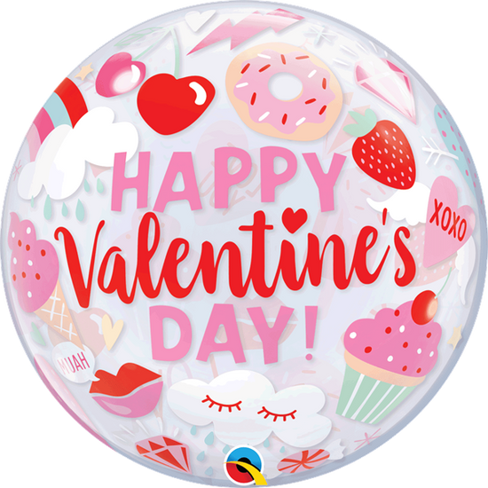 Bubble Balloon 22" Everything Valentine's