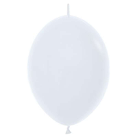 Sempertex Fashion White 12" Link-O-Loon 50pk
