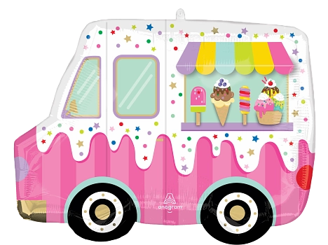 Anagram Foil Balloon Ice Cream Truck 26