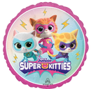 Anagram Foil Balloon Super Kitties 18