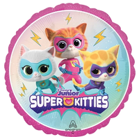 Anagram Foil Balloon Super Kitties 18