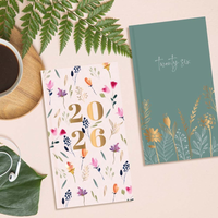 Diary Slim WTV Floral Meadow 2027 18pk
