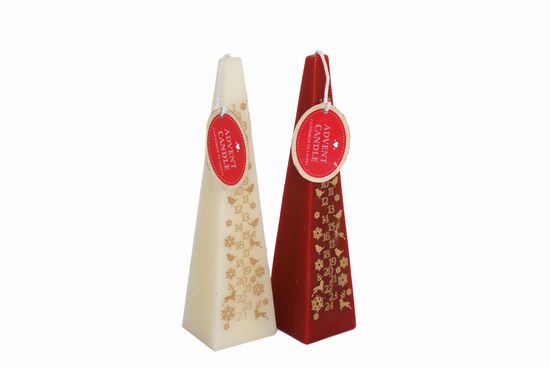 Candle Advent 20cm (Colour May Vary)