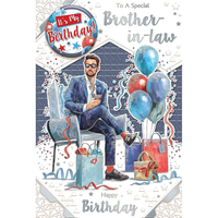 Xpress Yourself C75 Birthday Brother-In-Law 6pk