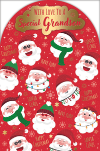 Prelude 6 Pack Cards C75 Christmas Grandson