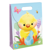 Eurowrap 12 Pack Gift Bag Chick Face Large