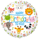 Flexmetal Foil Balloon Birthday Animals 18