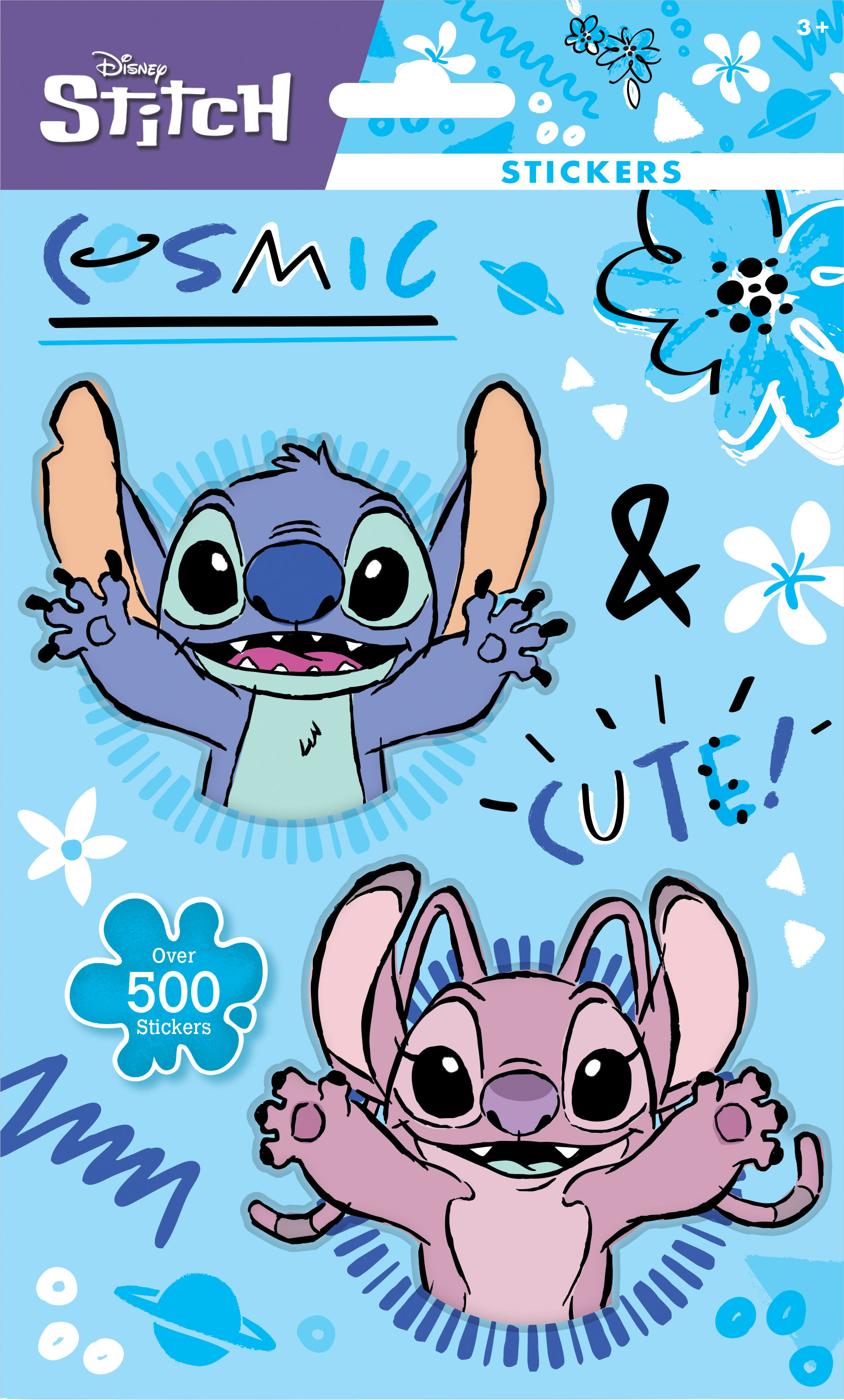 IG Design Group Sticker Book 500pcs Stitch