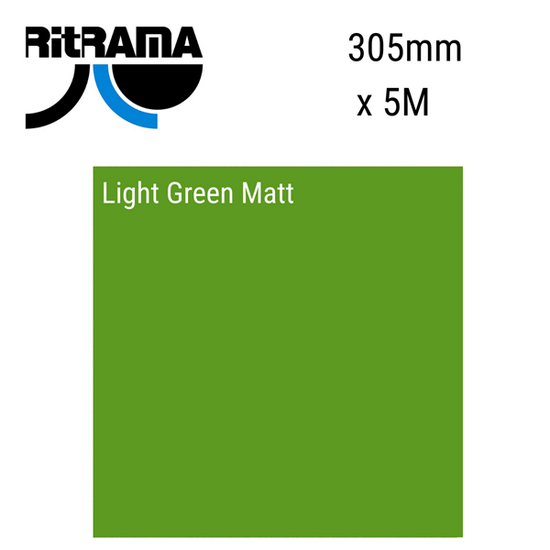 Ritrama Vinyl M Grade Matt Light Green 305mm x 5m