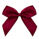 Italian Options 12 Pack Ribbon Bows Burgundy 5cm