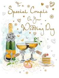 Regal 6 Pack Cards C50 Everyday Wedding Champagne