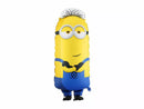 PartyDeco Minion Tim foil balloon, 39-inch yellow and blue foil decoration featuring the Minion character for parties.