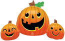 Anagram Pumpkin Trio 35" Foil Balloon