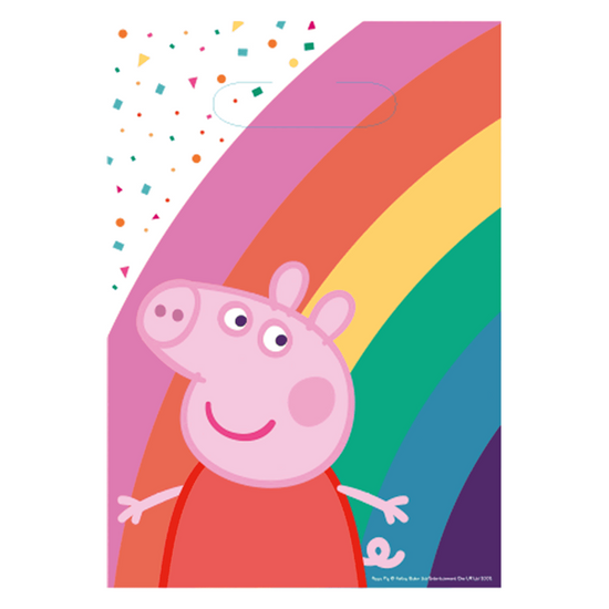 Peppa Pig Paper Party Bags 8pk