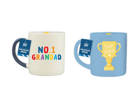 Gem Imports 2 Pack Mugs Giant Grandad