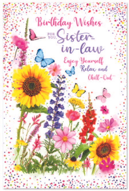 Simon Elvin C75 Birthday Sister-In-Law 6pk