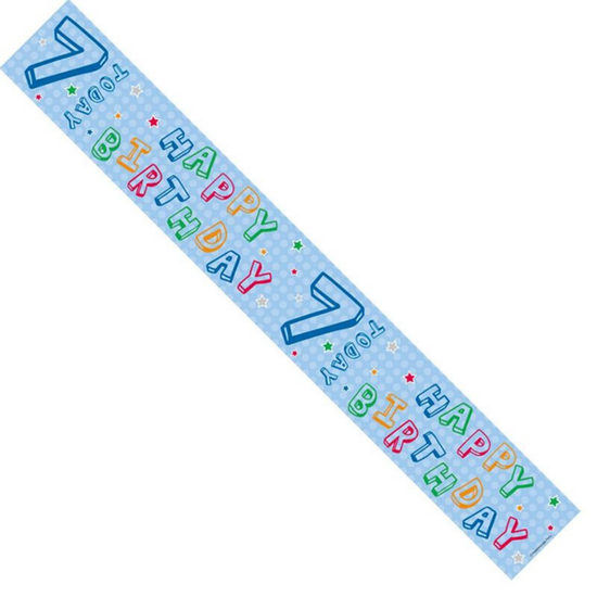 APAC Banner Age 7 Blue 9ft