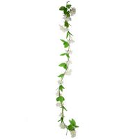 Ivory Wild Lily Artificial Garland 180cm