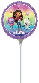 Anagram Gabby's Dollhouse 9" Air Fill Foil Balloon