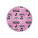Club Green 8 Pack Plates Let's Dance 23cm