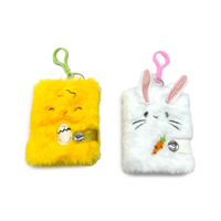 Puckator 8 Pack Notepad Plush Bunny/Chick A7