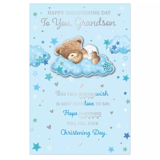 Prelude 6 Pack Cards C75 Christening Grandson