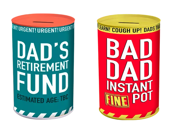 Gem Imports 2 Pack Money Tin Dad