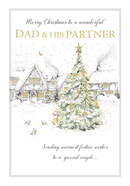 Regal 6 Pack C75 Cards Christmas Dad & Partner