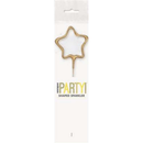 Unique Party Candle Sparkler Gold Glitz Star 7