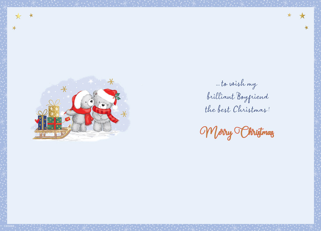 Regal 6 Pack C75 Cards Christmas Boyfriend