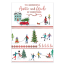 Prelude 6 Pack Cards Christmas C50 Auntie & Uncle