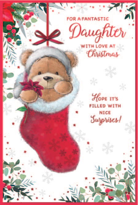Simon Elvin 6 Pack Cards C75 Christmas Daughter