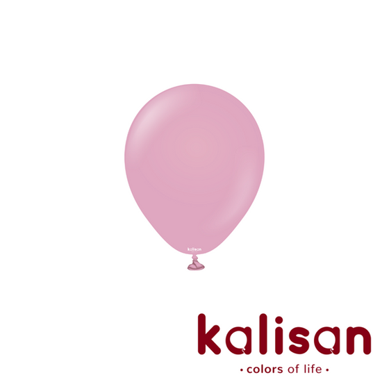 Kalisan Retro Dusty Rose 5" Latex Balloons 100pk