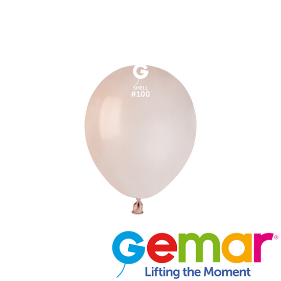 Gemar Standard Shell 5" Latex Balloons 50pk