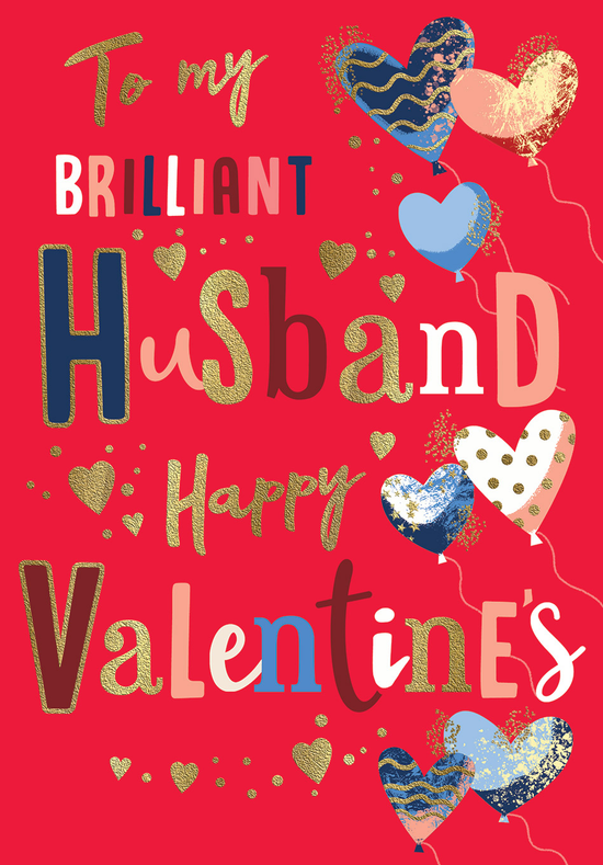Regal 6 Pack Cards C75 Valentine's Day Husband