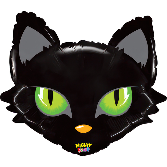 Mighty Cat Head 28" Foil Balloon