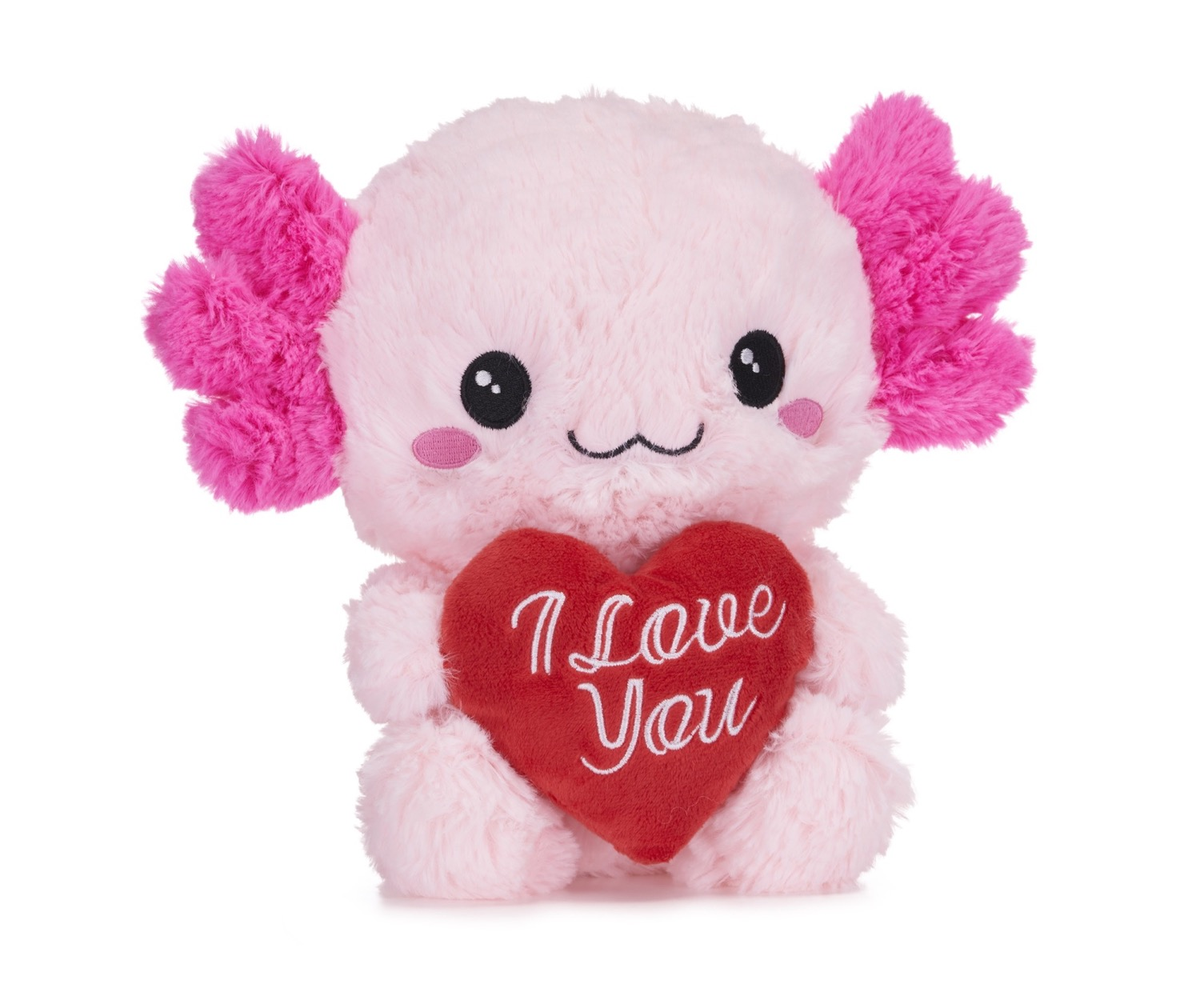 Whitehouse Leisure Plush Axolotl With Heart 24cm