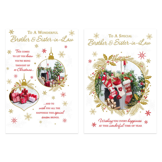 Poppyhill C50 Christmas Brother & SIL 12pk