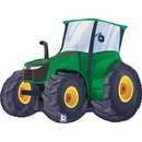 Grabo Foil Balloon Green Tractor 30