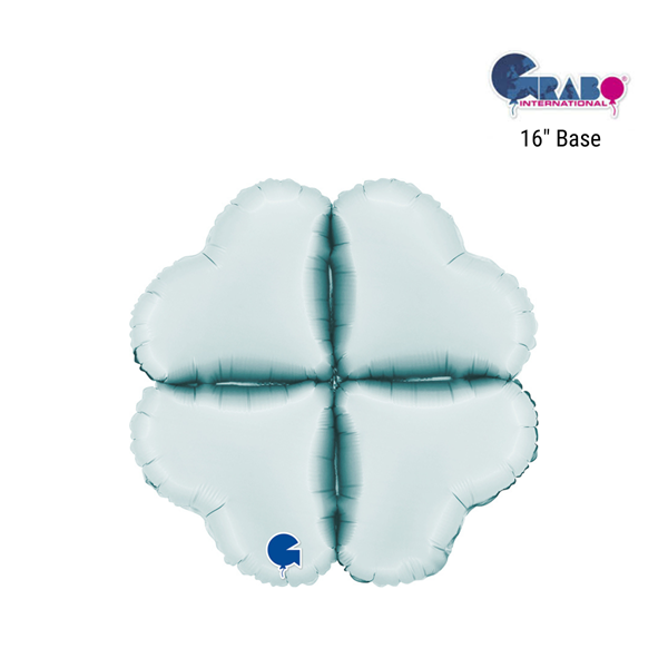 Grabo Satin Blue Heart 16" Balloon Base