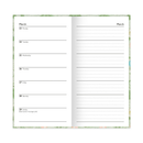 Diary Slim William Morris 2027 24pk