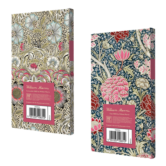 Diary Slim William Morris 2027 24pk