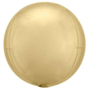 Anagram Foil Balloon 16" Orbz White Gold