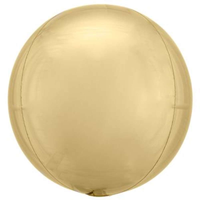 Anagram Foil Balloon 16" Orbz White Gold