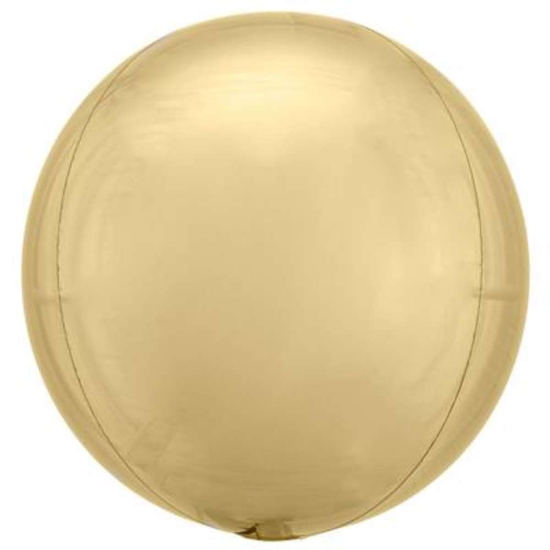 Anagram Foil Balloon 16" Orbz White Gold