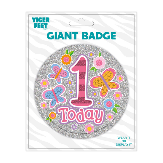Big Badges Age 1 Female 6pk