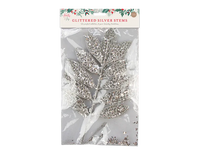 Gem Imports 3 Pack Stems Silver Stems 45cm