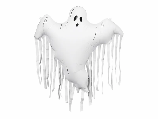 Party Deco Foil Balloon Ghost Tassels 36"